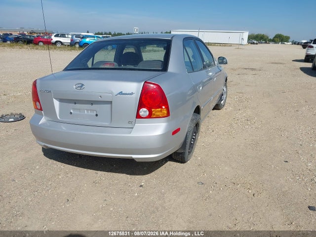 2005 Hyundai Accent Gl მანქანა იყიდება აუქციონზე, vin: KMHCG45C45U654921, აუქციონის ნომერი: 12675831
