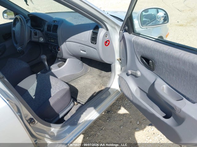 2005 Hyundai Accent Gl მანქანა იყიდება აუქციონზე, vin: KMHCG45C45U654921, აუქციონის ნომერი: 12675831