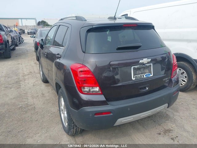 Продажа на аукционе авто 2015 Chevrolet Trax 2lt, vin: 3GNCJSSB4FL121069, номер лота: 12675842