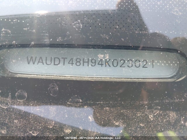 Aukcja sprzedaży 2004 Audi A4 Quattro, vin: WAUDT48H94K023021, numer aukcji: 12675856