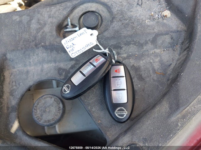 Aukcja sprzedaży 2012 Nissan Leaf, vin: JN1AZ0CP0CT025900, numer aukcji: 12675859