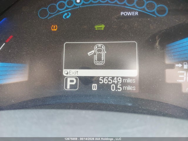 Aukcja sprzedaży 2012 Nissan Leaf, vin: JN1AZ0CP0CT025900, numer aukcji: 12675859