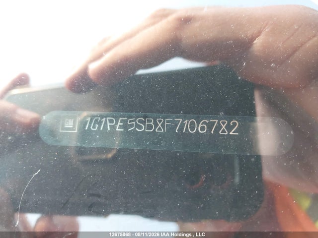 Chevrolet Cruze 2lt 2015 1G1PE5SB8F7106782 Image 19