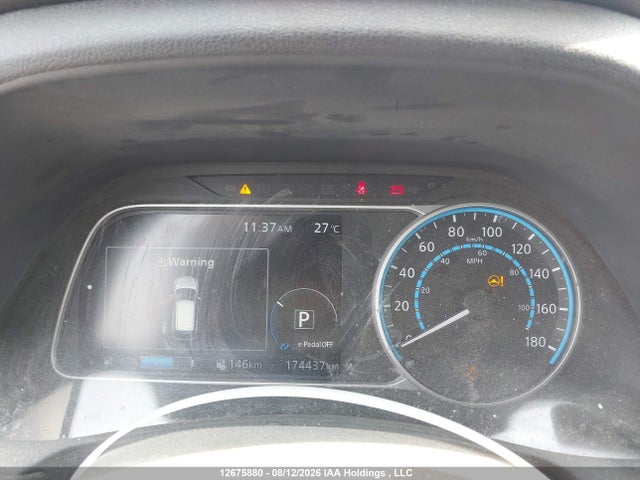 1N4AZ1CP0JC316187 Nissan Leaf S/sl/sv