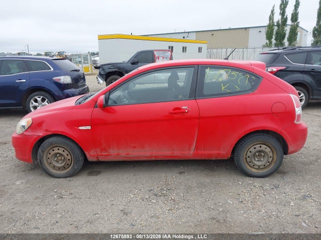 2009 Hyundai Accent Gl/gl Sport/l მანქანა იყიდება აუქციონზე, vin: KMHCN35C29U137655, აუქციონის ნომერი: 12675893