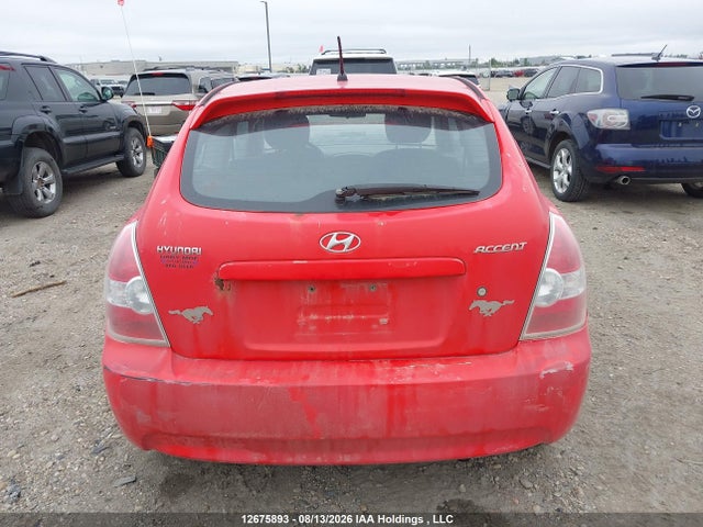 2009 Hyundai Accent Gl/gl Sport/l მანქანა იყიდება აუქციონზე, vin: KMHCN35C29U137655, აუქციონის ნომერი: 12675893