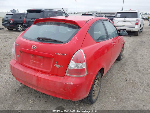 2009 Hyundai Accent Gl/gl Sport/l მანქანა იყიდება აუქციონზე, vin: KMHCN35C29U137655, აუქციონის ნომერი: 12675893