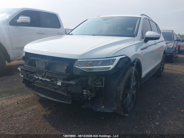 2024 Volkswagen Tiguan Comfortline მანქანა იყიდება აუქციონზე, vin: 3VVMB7AX3RM152446, აუქციონის ნომერი: 12675900