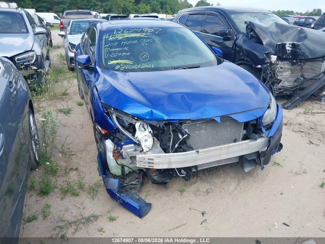 Auction sale of the 2018 Honda Civic Ex, vin: 2HGFC2F84JH027808, lot number: 12674907