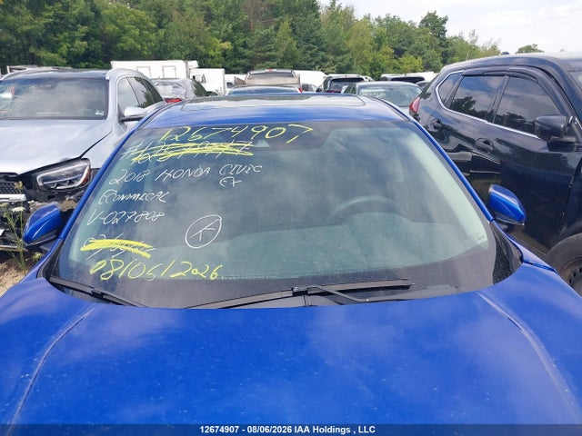 Aukcja sprzedaży 2018 Honda Civic Ex, vin: 2HGFC2F84JH027808, numer aukcji: 12674907