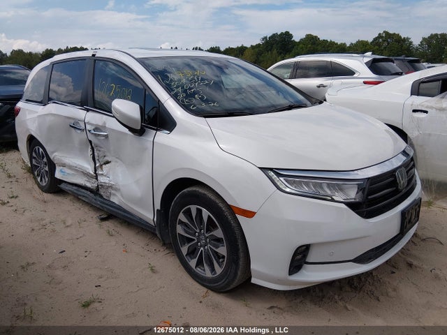 2024 Honda Odyssey Ex-l მანქანა იყიდება აუქციონზე, vin: 5FNRL6H6XRB504399, აუქციონის ნომერი: 12675012