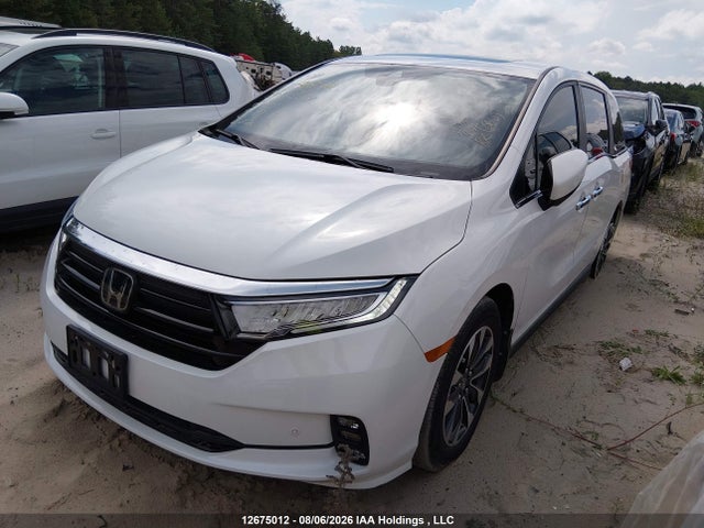 2024 Honda Odyssey Ex-l მანქანა იყიდება აუქციონზე, vin: 5FNRL6H6XRB504399, აუქციონის ნომერი: 12675012