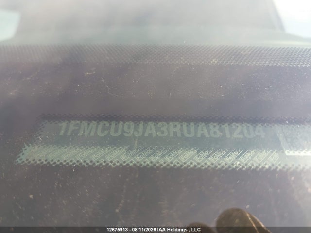 12675913 :رقم المزاد ، 1FMCU9JA3RUA81204 vin ، 2024 Ford Escape Platinum مزاد بيع