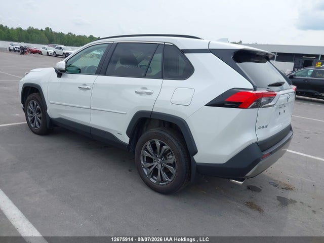 2025 Toyota Rav4 Hybrid Limited მანქანა იყიდება აუქციონზე, vin: 2T3DWRFV4SW262710, აუქციონის ნომერი: 12675914