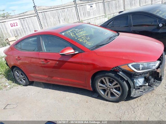 12675917 :رقم المزاد ، KMHD84LF8JU509891 vin ، 2018 Hyundai Elantra Gl Se مزاد بيع