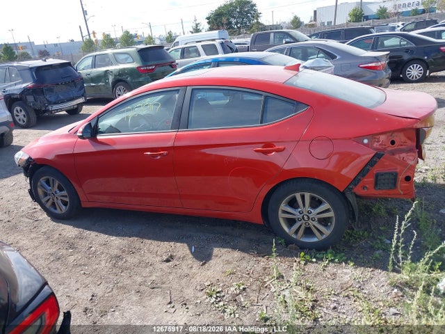 12675917 :رقم المزاد ، KMHD84LF8JU509891 vin ، 2018 Hyundai Elantra Gl Se مزاد بيع