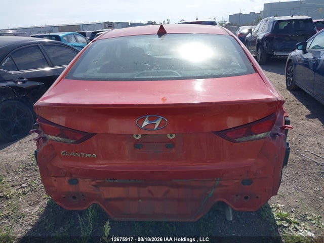 12675917 :رقم المزاد ، KMHD84LF8JU509891 vin ، 2018 Hyundai Elantra Gl Se مزاد بيع