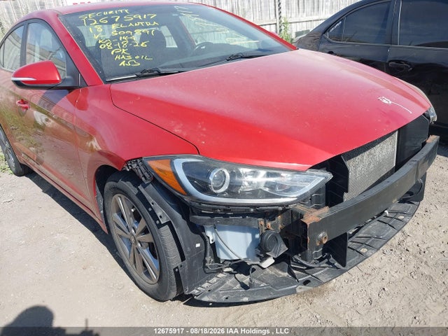 12675917 :رقم المزاد ، KMHD84LF8JU509891 vin ، 2018 Hyundai Elantra Gl Se مزاد بيع