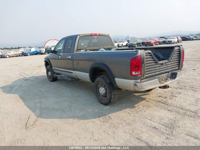 Продаж на аукціоні авто 2003 Dodge Ram 2500 St/slt, vin: 3D7KU28C83G794615, номер лоту: 12675922