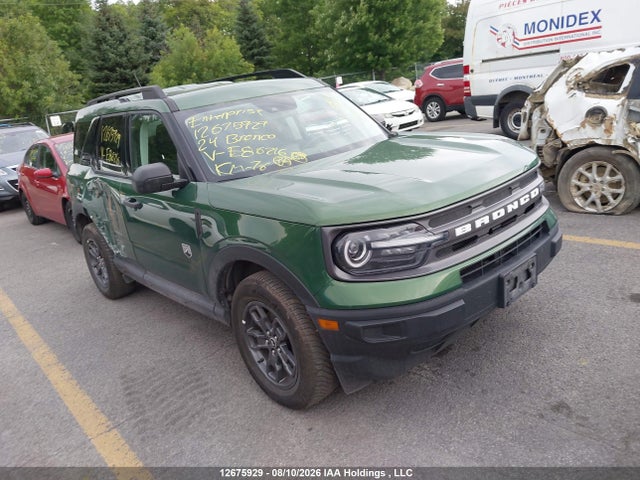 Продажа на аукционе авто 2024 Ford Bronco Sport Big Bend, vin: 3FMCR9B64RRE86216, номер лота: 12675929