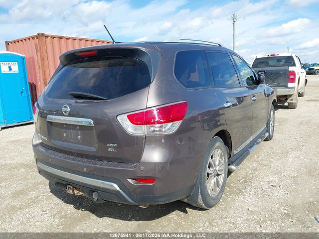 2016 Nissan Pathfinder Platinum/s/sl/sv მანქანა იყიდება აუქციონზე, vin: 5N1AR2MM1GC611176, აუქციონის ნომერი: 12675941