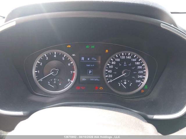 12675952 :رقم المزاد ، 5NMS3CAD3LH159229 vin ، 2020 Hyundai Santa Fe Sel/sel Plus مزاد بيع
