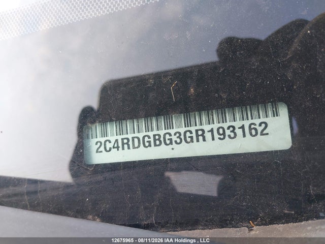 Dodge Grand Caravan Se 2016 2C4RDGBG3GR193162 Image 19