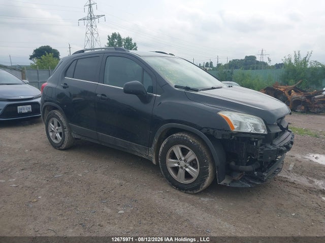 2016 Chevrolet Trax Lt მანქანა იყიდება აუქციონზე, vin: 3GNCJLSB6GL222122, აუქციონის ნომერი: 12675971