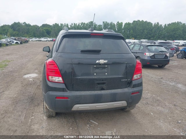2016 Chevrolet Trax Lt მანქანა იყიდება აუქციონზე, vin: 3GNCJLSB6GL222122, აუქციონის ნომერი: 12675971