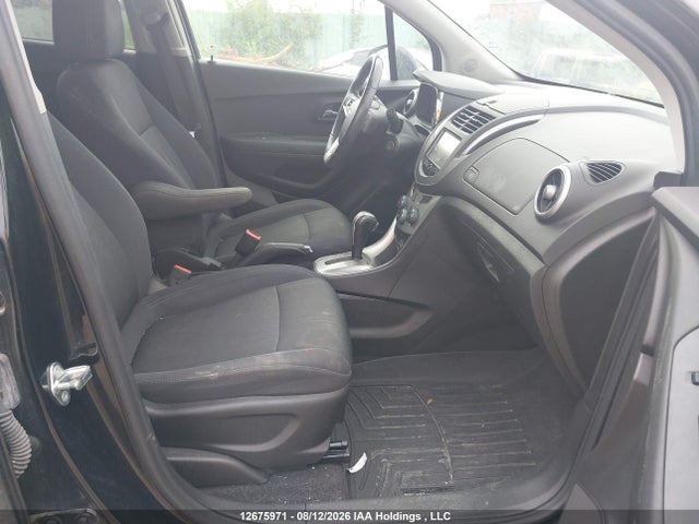 2016 Chevrolet Trax Lt მანქანა იყიდება აუქციონზე, vin: 3GNCJLSB6GL222122, აუქციონის ნომერი: 12675971