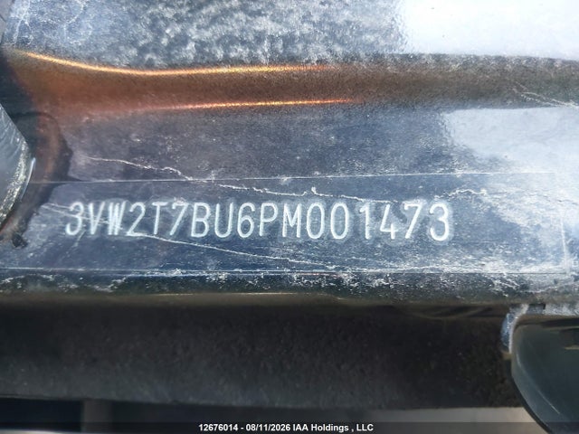 12676014 :رقم المزاد ، 3VW2T7BU6PM001473 vin ، 2023 Volkswagen Jetta Gli Autobahn مزاد بيع