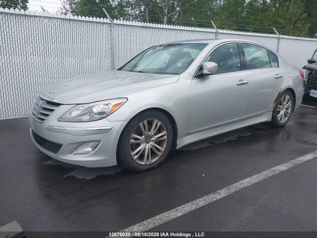 12676020 :رقم المزاد ، KMHGC4DD4CU153029 vin ، 2012 Hyundai Genesis 3.8 Technology مزاد بيع