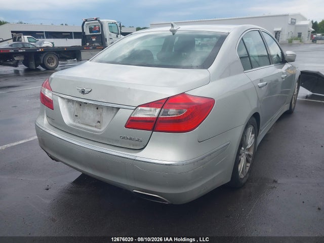 12676020 :رقم المزاد ، KMHGC4DD4CU153029 vin ، 2012 Hyundai Genesis 3.8 Technology مزاد بيع