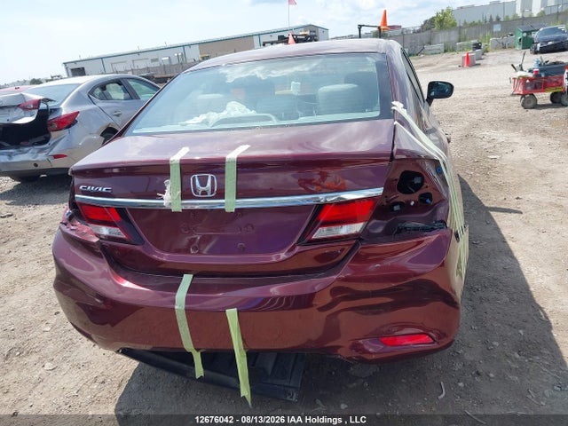 12676042 :رقم المزاد ، 2HGFB2F44FH056443 vin ، 2015 Honda Civic Lx مزاد بيع