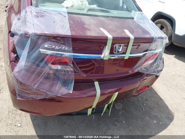 12676042 :رقم المزاد ، 2HGFB2F44FH056443 vin ، 2015 Honda Civic Lx مزاد بيع