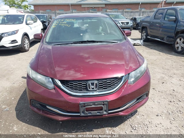 12676042 :رقم المزاد ، 2HGFB2F44FH056443 vin ، 2015 Honda Civic Lx مزاد بيع