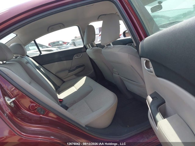 12676042 :رقم المزاد ، 2HGFB2F44FH056443 vin ، 2015 Honda Civic Lx مزاد بيع