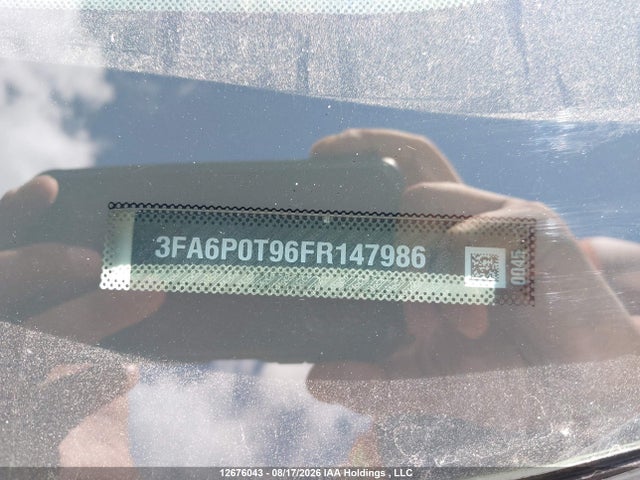 Ford FUSION SE 2015 3FA6P0T96FR147986 Image 17