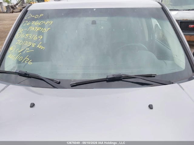 Aukcja sprzedaży 2016 Jeep Patriot, vin: 1C4NJPAB2GD683169, numer aukcji: 12676049