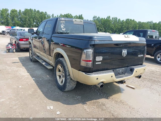 Продаж на аукціоні авто 2012 Dodge Ram 1500 Longhorn, vin: 1C6RD7PT5CS192360, номер лоту: 12676062