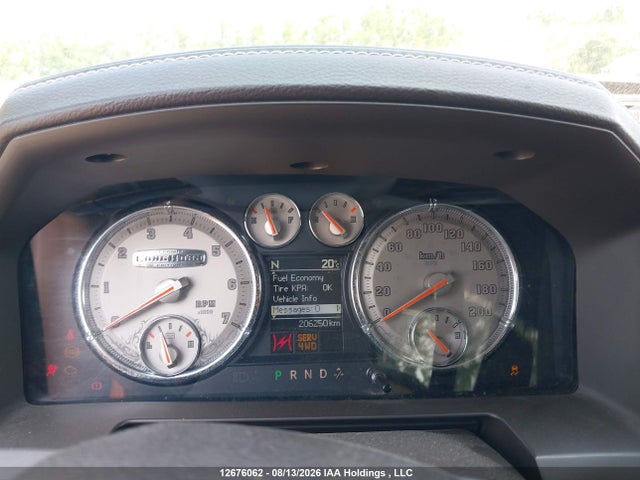 Продаж на аукціоні авто 2012 Dodge Ram 1500 Longhorn, vin: 1C6RD7PT5CS192360, номер лоту: 12676062