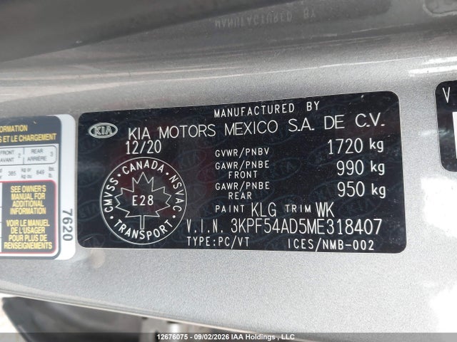 KIA FORTE EX 2021 3KPF54AD5ME318407 Image 19