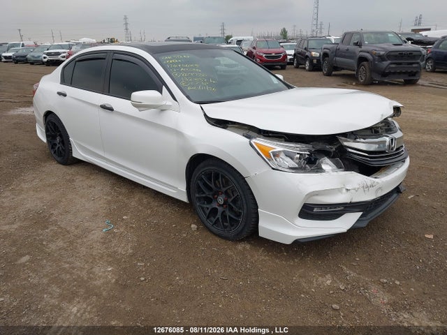 2017 Honda Accord Sport მანქანა იყიდება აუქციონზე, vin: 1HGCR2E56HA809920, აუქციონის ნომერი: 12676085