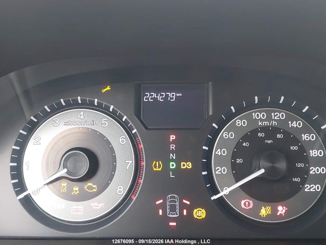 12676095 :رقم المزاد ، 5FNRL5H24BB505920 vin ، 2011 Honda Odyssey مزاد بيع