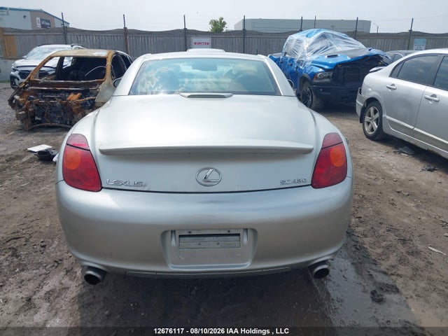 12676117 :رقم المزاد ، JTHFN48Y220015307 vin ، 2002 Lexus Sc 430 مزاد بيع