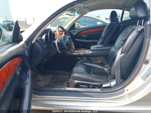 12676117 :رقم المزاد ، JTHFN48Y220015307 vin ، 2002 Lexus Sc 430 مزاد بيع