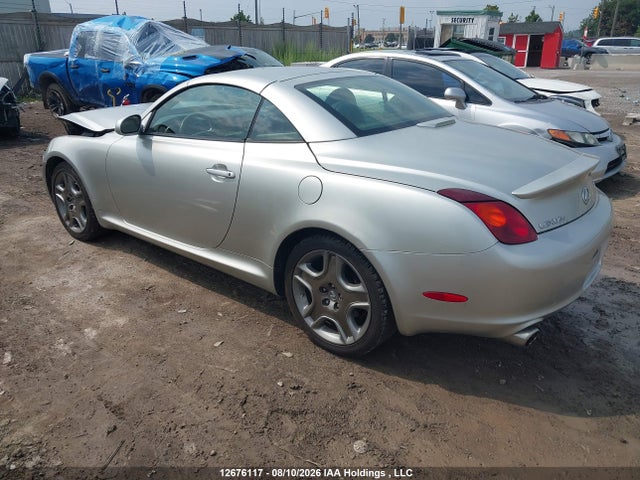 12676117 :رقم المزاد ، JTHFN48Y220015307 vin ، 2002 Lexus Sc 430 مزاد بيع