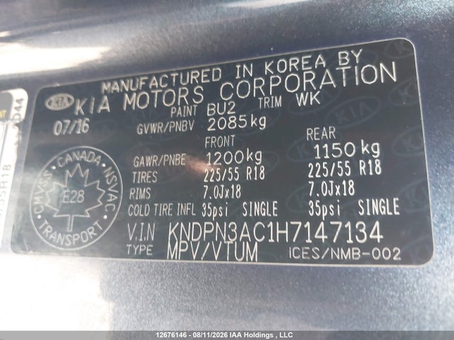 KIA Sportage Ex 2017 KNDPN3AC1H7147134 Image 9