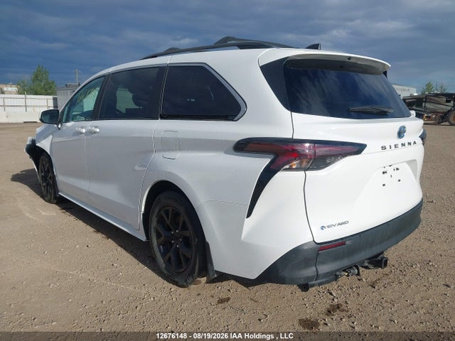 12676148 :رقم المزاد ، 5TDGSKFC8SS159919 vin ، 2025 Toyota Sienna Le/xse/limited/platinum مزاد بيع
