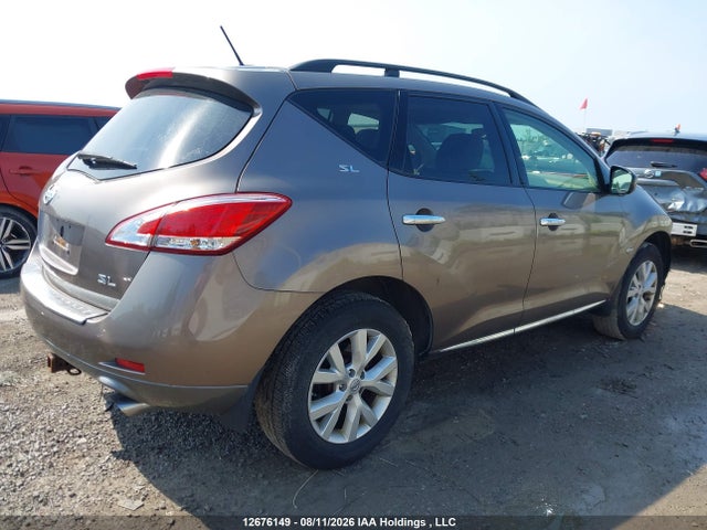 2013 Nissan Murano Le/s/sl/sv მანქანა იყიდება აუქციონზე, vin: JN8AZ1MW4DW308388, აუქციონის ნომერი: 12676149